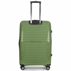 Stratic Hartgepäck|4-Rollen Koffer<Bright+ 4 Rollen Trolley L 76 cm mit Dehnfalte olive