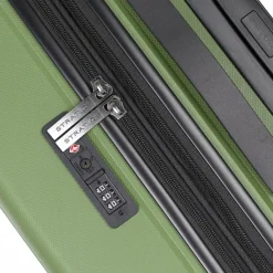 Best Stratic Bright+ 4 Rollen Trolley M 66 cm mit Dehnfalte olive