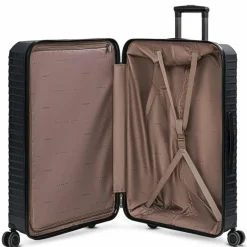 Stratic Hartgepäck|4-Rollen Koffer<Shine 4 Rollen Trolley 76 cm black