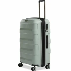 Stratic Hartgepäck|4-Rollen Koffer<Straw + 4-Rollen Trolley 65 cm mint