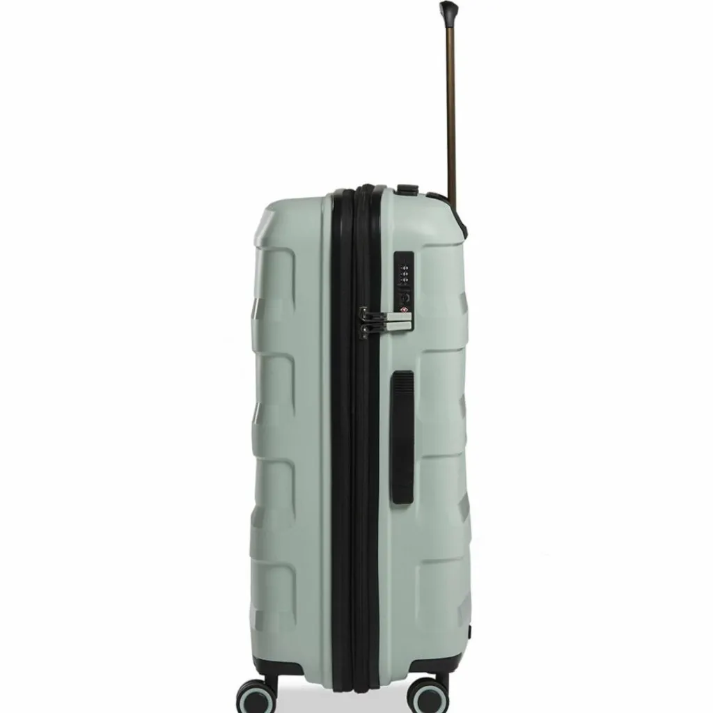 Stratic Hartgepäck|4-Rollen Koffer<Straw + 4-Rollen Trolley 65 cm mint