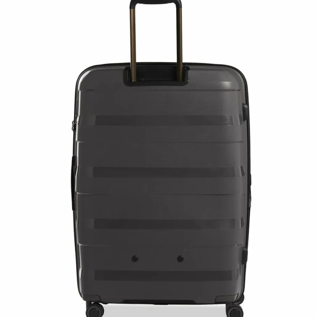 Stratic Hartgepäck|4-Rollen Koffer<Straw + 4-Rollen Trolley 75 cm dark grey