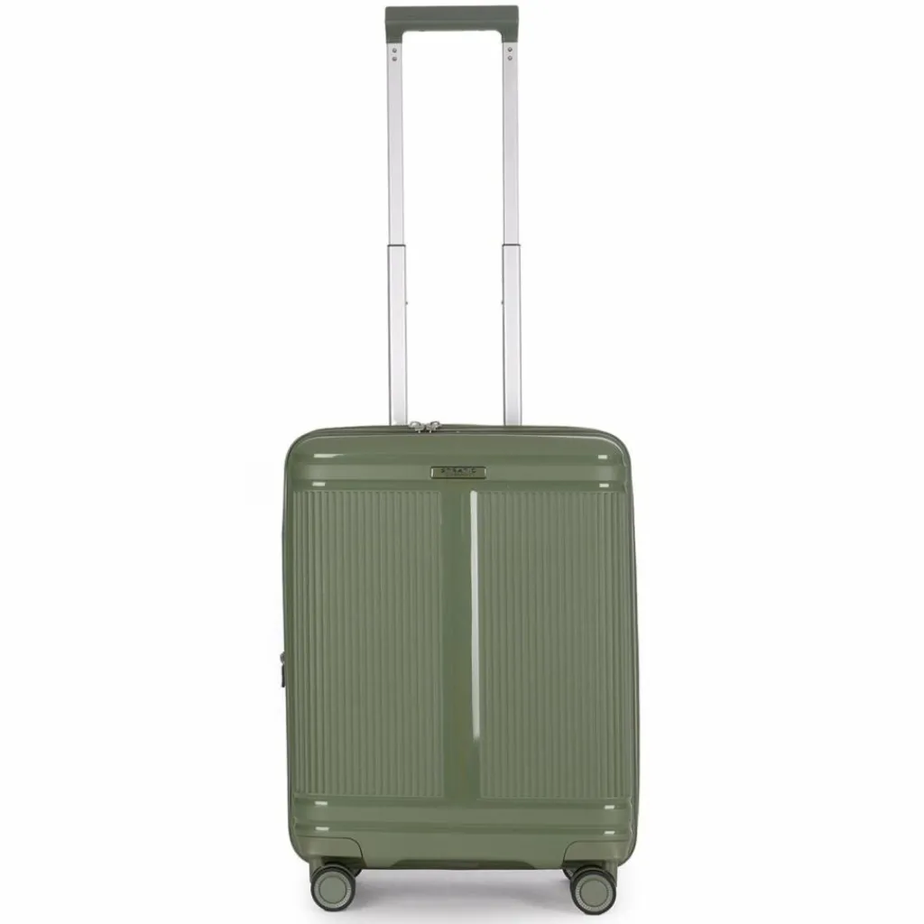 Stratic Hartgepäck Kabinengepäck|4-Rollen Kabinentrolleys<Straw T 4 Rollen Kabinentrolley S 54 cm mit Dehnfalte olive