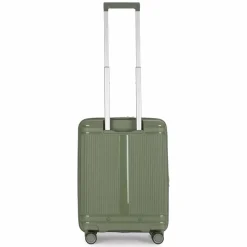 Stratic Hartgepäck Kabinengepäck|4-Rollen Kabinentrolleys<Straw T 4 Rollen Kabinentrolley S 54 cm mit Dehnfalte olive
