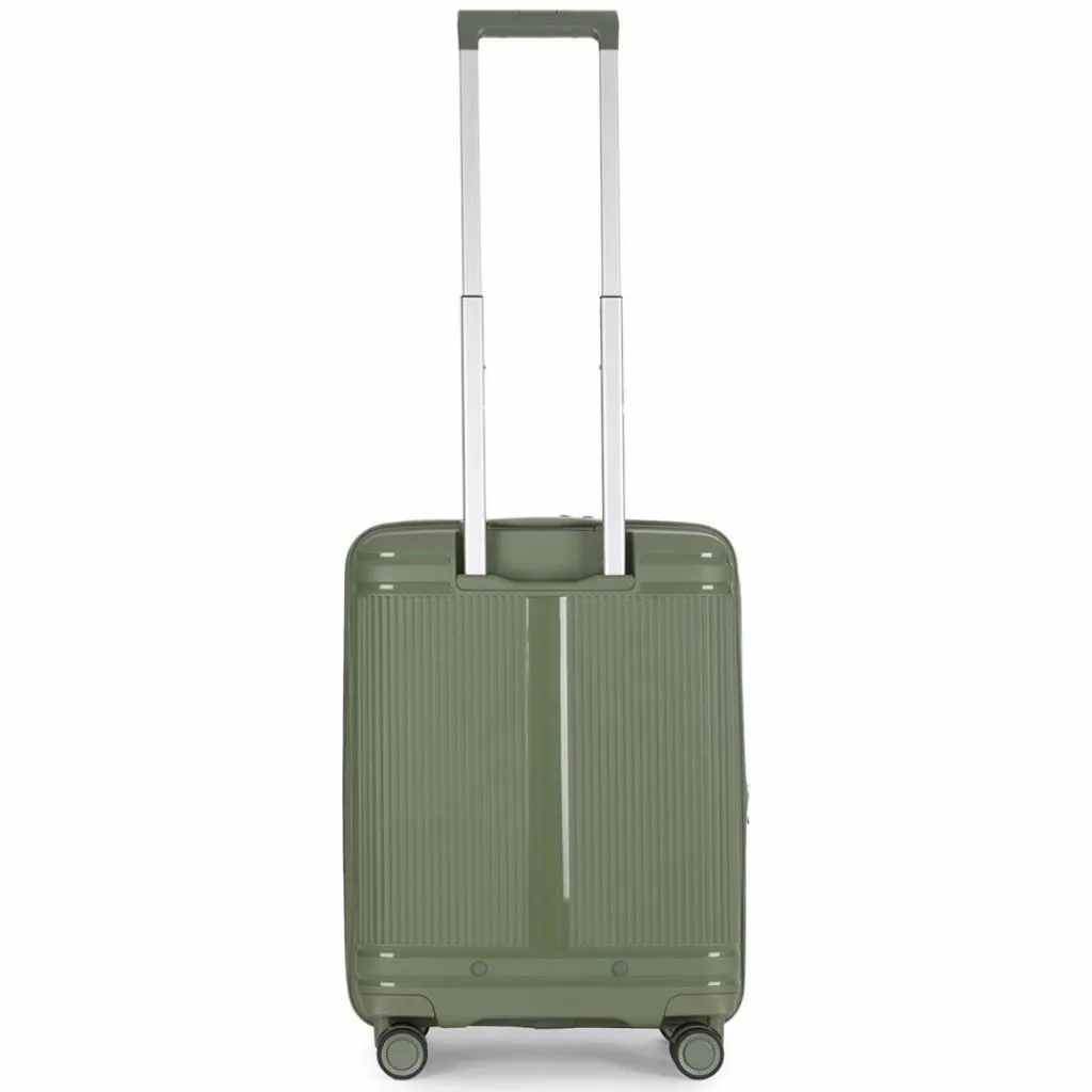Stratic Hartgepäck Kabinengepäck|4-Rollen Kabinentrolleys<Straw T 4 Rollen Kabinentrolley S 54 cm mit Dehnfalte olive