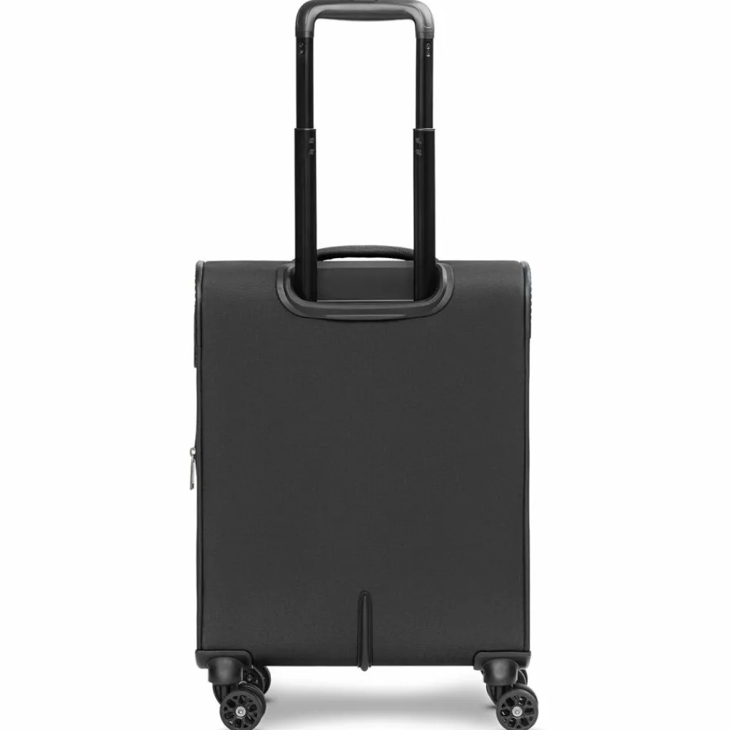 Stratic Weichgepäck Kabinengepäck|4-Rollen Kabinentrolleys<taska 4-Rollen Kabinentrolley S 55 cm mit Dehnfalte anthracite