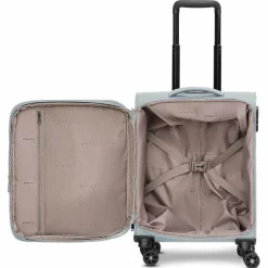 Stratic Weichgepäck Kabinengepäck|Weichgepäck<taska 4-Rollen Kabinentrolley S 55 cm mit Dehnfalte grey