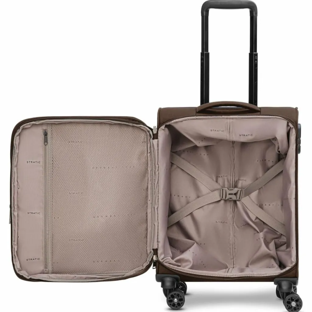 Stratic taska 4-Rollen Kabinentrolley S 55 cm mit Dehnfalte