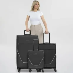 Stratic taska 4-Rollen Kofferset 3tlg. mit Dehnfalte