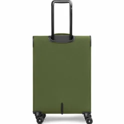 Stratic Weichgepäck|4-Rollen Koffer<taska 4-Rollen Trolley M 65 cm mit Dehnfalte olive