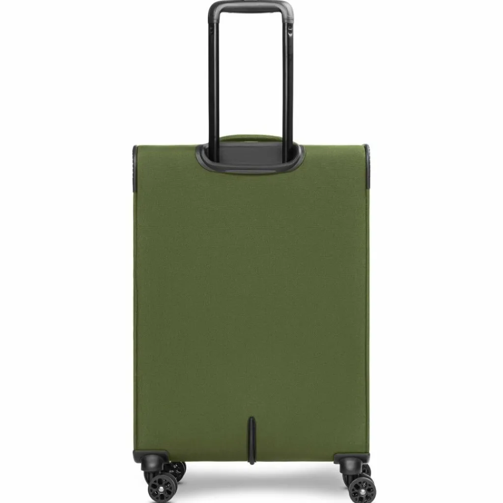 Stratic Weichgepäck|4-Rollen Koffer<taska 4-Rollen Trolley M 65 cm mit Dehnfalte olive