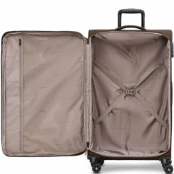 Best Stratic taska 4-Rollen Trolley L 76 cm mit Dehnfalte coffee