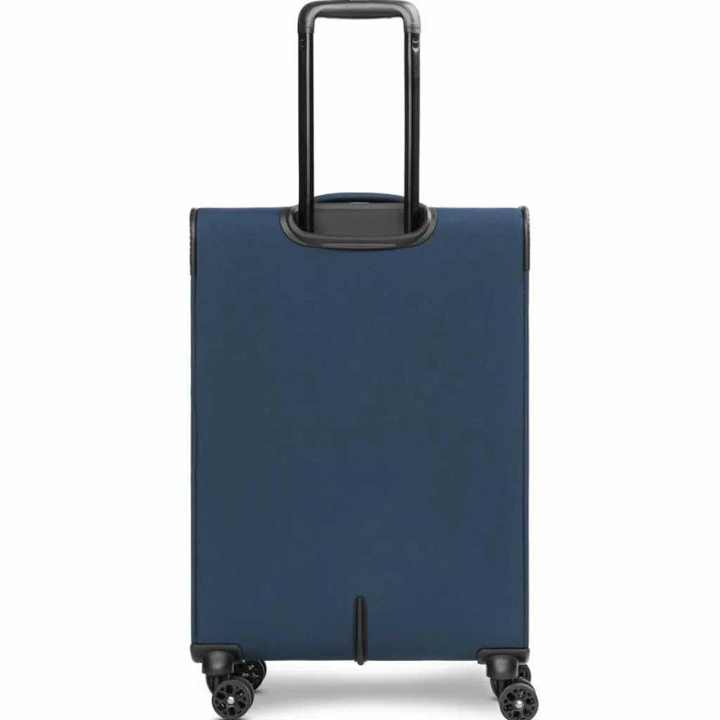 Stratic Weichgepäck|4-Rollen Koffer<taska 4-Rollen Trolley M 65 cm mit Dehnfalte navy