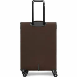 Stratic Weichgepäck|4-Rollen Koffer<taska 4-Rollen Trolley M 65 cm mit Dehnfalte coffee