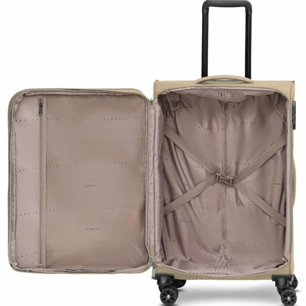 Stratic taska 4-Rollen Trolley M 65 cm mit Dehnfalte