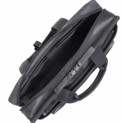 Strellson Laptoptaschen|Aktentaschen<Brick Lane Aktentasche Leder 39 cm Laptopfach black