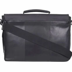 Strellson Laptoptaschen|Aktentaschen<Brick Lane Aktentasche Leder 41 cm Laptopfach black