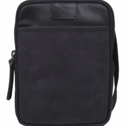 Discount Strellson Brick Lane Brian Umhängetasche Leder 14 cm black