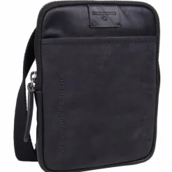 Discount Strellson Brick Lane Brian Umhängetasche Leder 14 cm black
