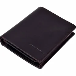 Online Strellson Brick Lane Jorge Geldbörse RFID Schutz Leder 10 cm darkbrown
