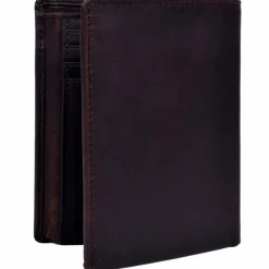 Online Strellson Brick Lane Jorge Geldbörse RFID Schutz Leder 10 cm darkbrown