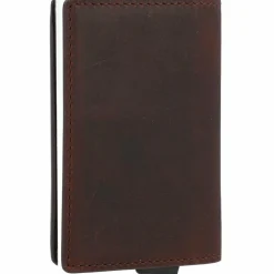 Strellson Visitenkartenetuis<Camden c-one Kreditkartenetui RFID Leder 7 cm darkbrown