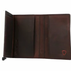 Strellson Visitenkartenetuis<Camden c-one Kreditkartenetui RFID Leder 7 cm darkbrown