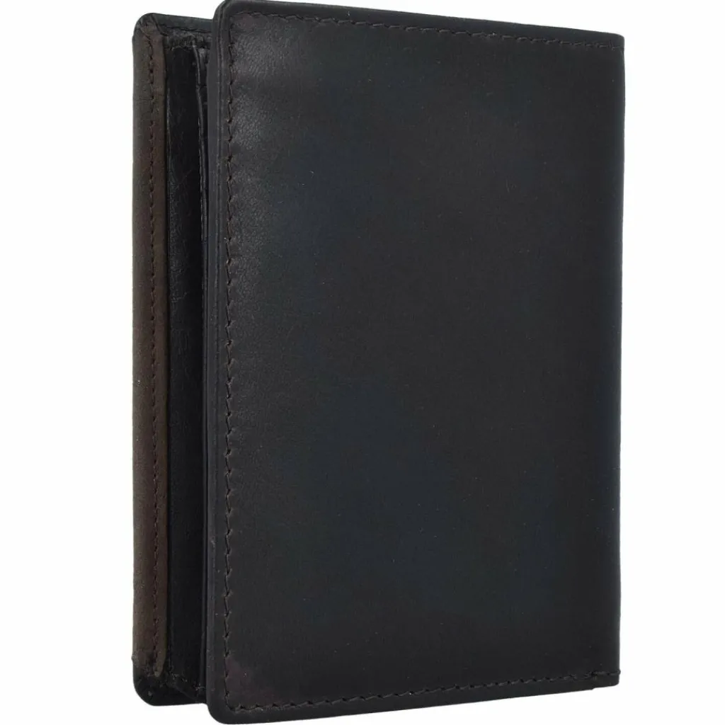Strellson Herrengeldbörsen Hochformat<Camden Geldbörse Leder 10 cm dark brown