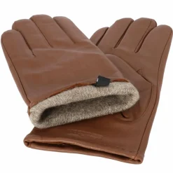 Best Strellson Handschuhe Leder brown