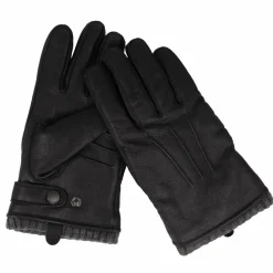 Hot Strellson Handschuhe Leder black