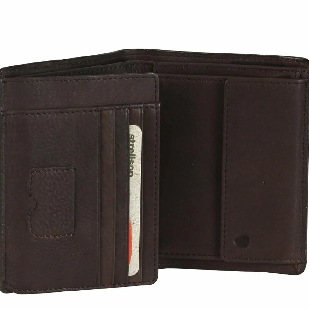 Sale Strellson Harrison Geldbörse Leder 9,5 cm black