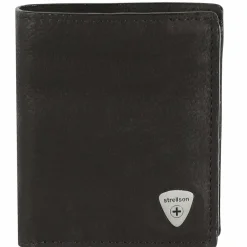 Strellson Herrengeldbörsen Hochformat<Harrison Geldbörse Leder 9 cm black