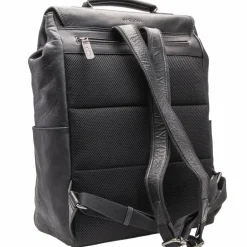 Discount Strellson Hyde Park Theodore Business-Rucksack Leder 43 cm Laptopfach black
