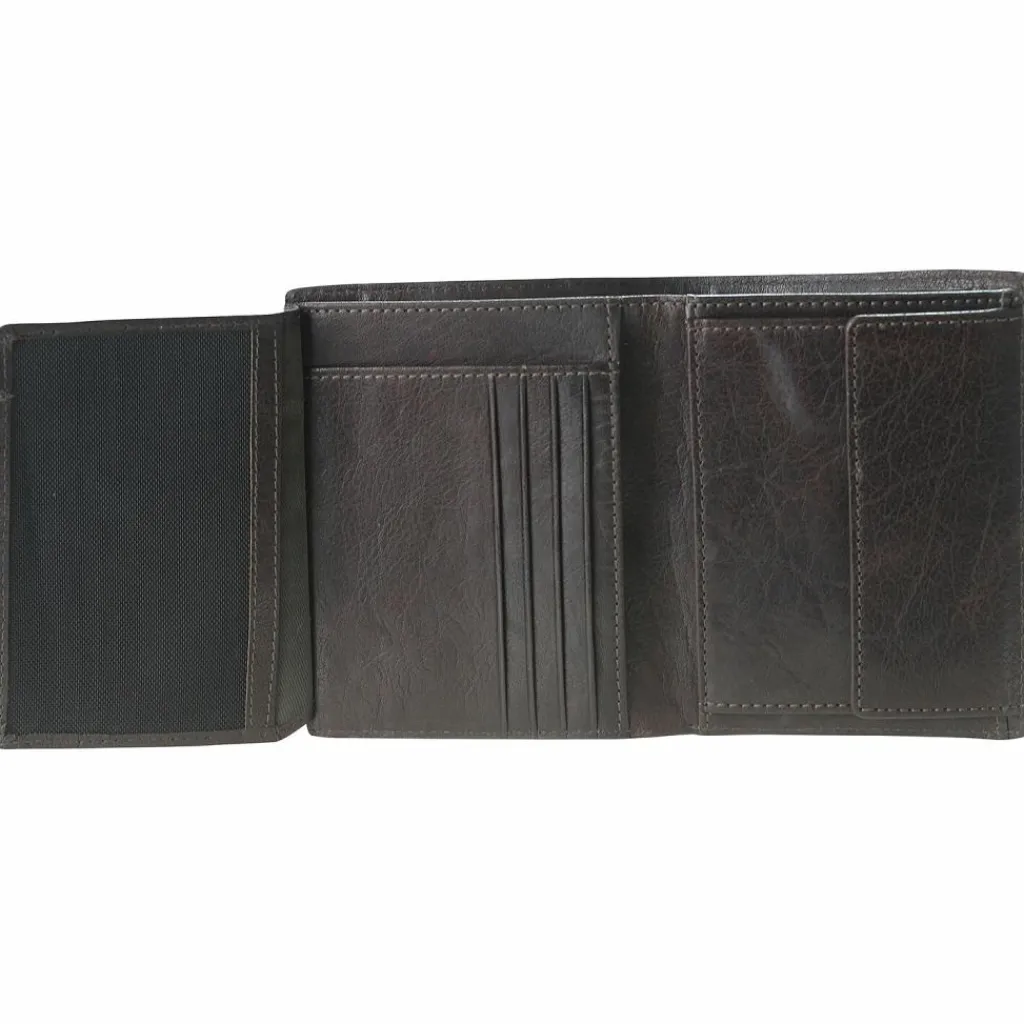 Hot Strellson Jefferson BillFold V8 Geldbörse Leder 10,5 cm black