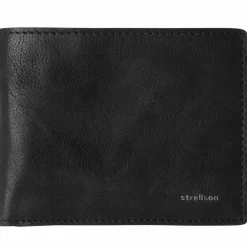 Strellson Herrengeldbörsen Querformat<Jefferson BillFold H8 Geldbörse Leder 12 cm dark brown