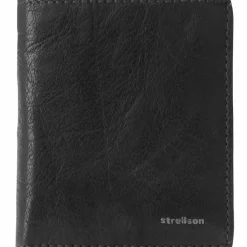 Discount Strellson Jefferson BillFold Q6 Geldbörse Leder 9 cm black