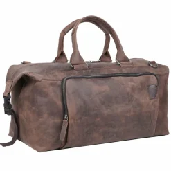 Strellson Weekender|Reisetaschen Ohne Rollen<Richmond Landon Weekender Reisetasche Leder 50 cm darkbrown