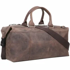 Strellson Weekender|Reisetaschen Ohne Rollen<Richmond Landon Weekender Reisetasche Leder 50 cm darkbrown