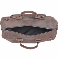 Strellson Weekender|Reisetaschen Ohne Rollen<Richmond Landon Weekender Reisetasche Leder 50 cm darkbrown