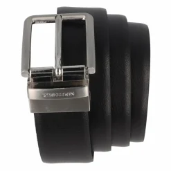 New Strellson Wendegürtel Leder black-d'brown