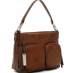 Clearance Suri Frey SFY Carly Schultertasche 31 cm cognac