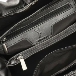 Suri Frey Henkeltaschen<SFY NFT Web 3.0 Handtasche 31 cm darksilver-additional handle black