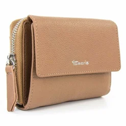 Tamaris Damengeldbörsen Querformat<Amanda Geldbörse Leder 14 cm sahara