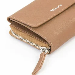Tamaris Damengeldbörsen Querformat<Amanda Geldbörse Leder 14 cm sahara