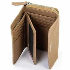 Tamaris Damengeldbörsen Querformat<Amanda Geldbörse Leder 14 cm sahara