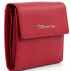 Outlet Tamaris Amanda Geldbörse Leder 10 cm red