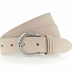 Tamaris Damengürtel<Gürtel Leder hellbeige