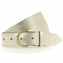 Tamaris Damengürtel<Gürtel Leder platinum gold