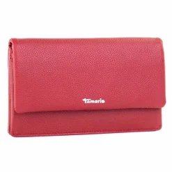 Tamaris Damengeldbörsen Querformat<TAS Amanda Geldbörse Leder 19 cm red