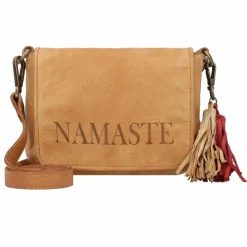 Taschendieb Wien Freundgasse Umhängetasche Leder 19.5 cm black bean